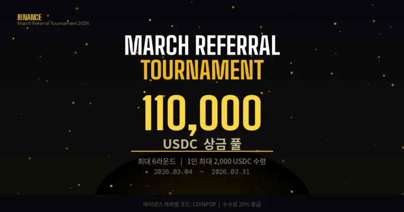 ภาพประกอบกิจกรรม Binance March Referral Tournament