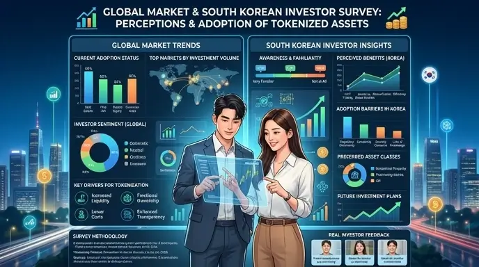실물 주식의 디지털 토큰화 및 민팅 과정 기술 다이어그램